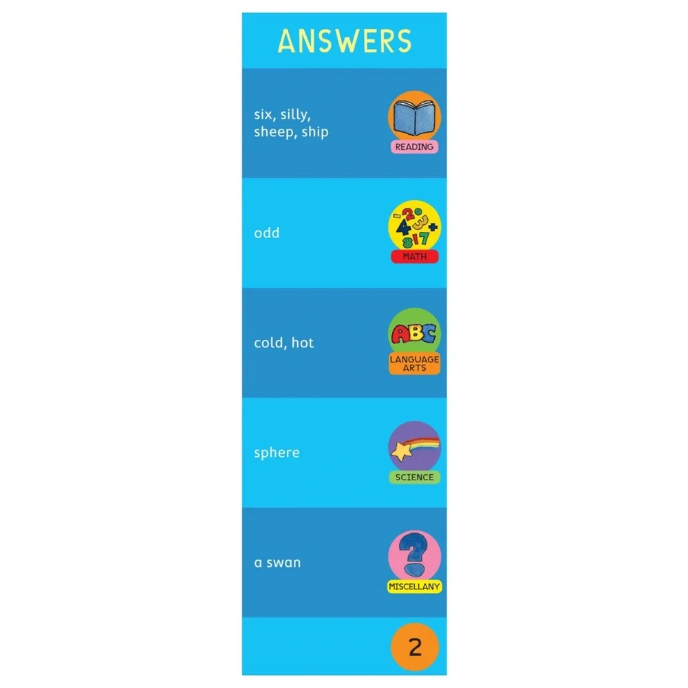 BRAIN QUEST • Grade 1 Kids Quiz Game Age 6-7